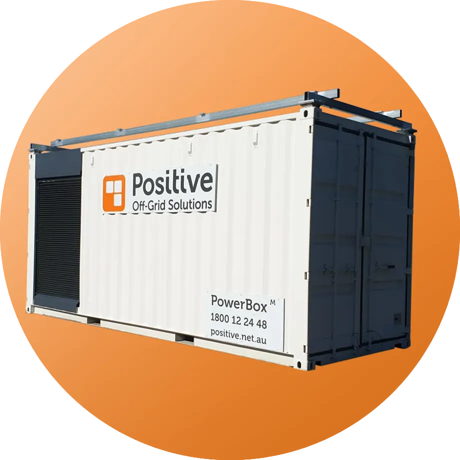 Container modular solar power system