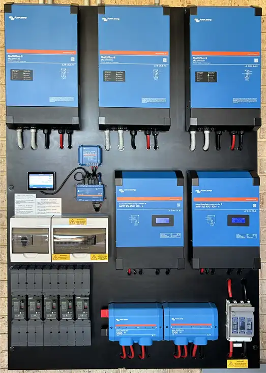 custom residential solution consisting of a three phase off grid solar system with zenaji LTO batteries for a home in kingsley, metropolitan perth, western australia