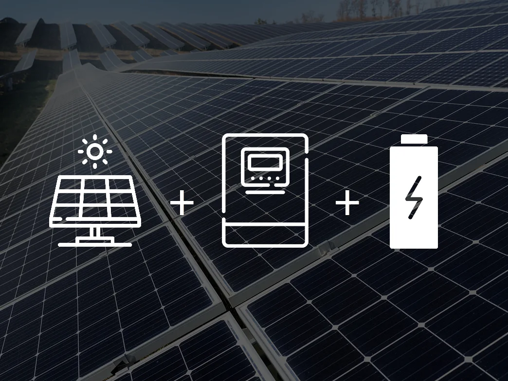 picture of some solar icons for a renewable energy website